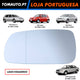 Espelho Retrovisor Esquerdo VW Golf 4, Bora, Passat B5 e Lupo - imagem 1