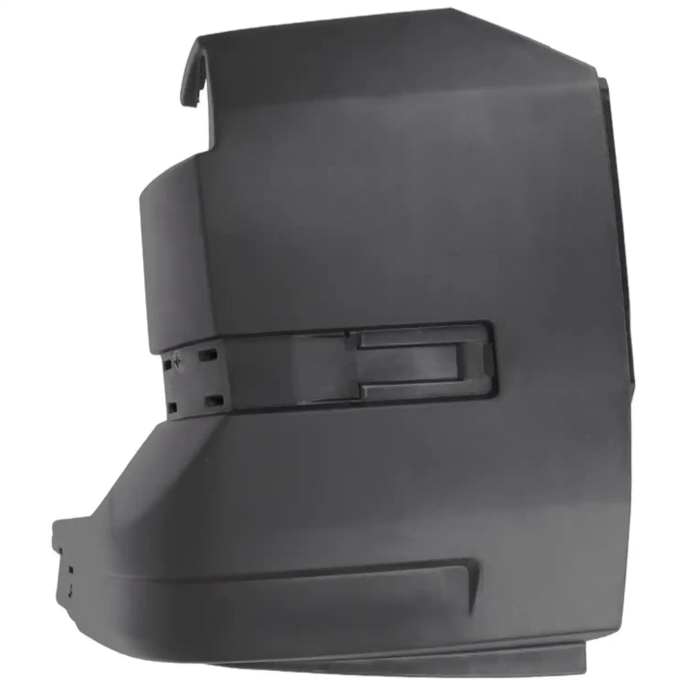 Extremidade direita do para-choques traseiro para VOLKSWAGEN CRAFTER II SY/SX, com acabamento preto e sem furos para sensores, referência OEM 7C0807322B9B9