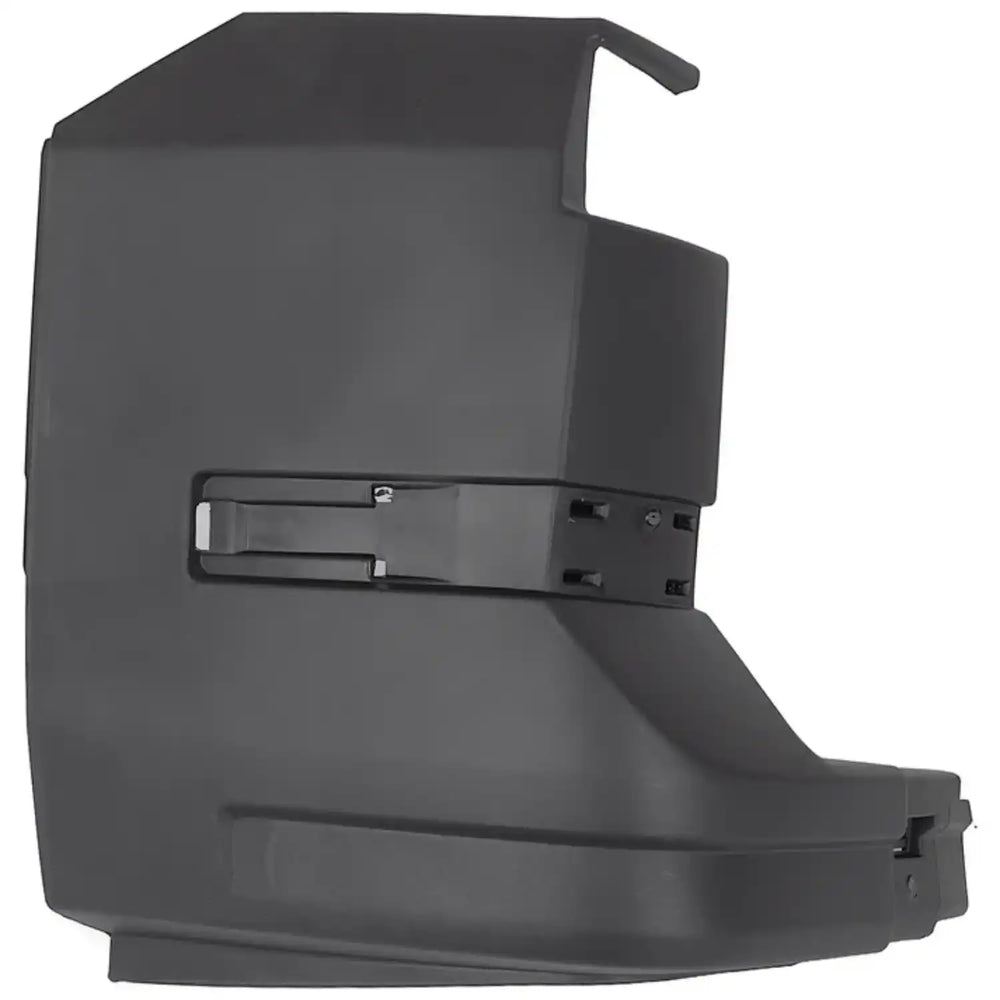 Extremidade esquerda do para-choques traseiro para VOLKSWAGEN CRAFTER II SY/SX, com acabamento preto e sem furos para sensores, referência OEM 7C0807321B9B9