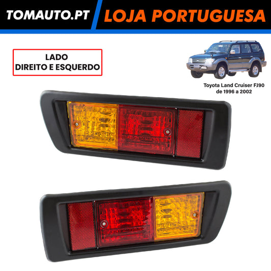 Farol traseiro Direita Esquerda Toyota Land Cruiser FJ90 de 1996 a 2002