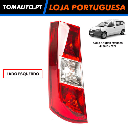 Farol Traseira Esquerda Dacia Dokker Express (12-21) - 265551619R / 265555592R / 265556730R