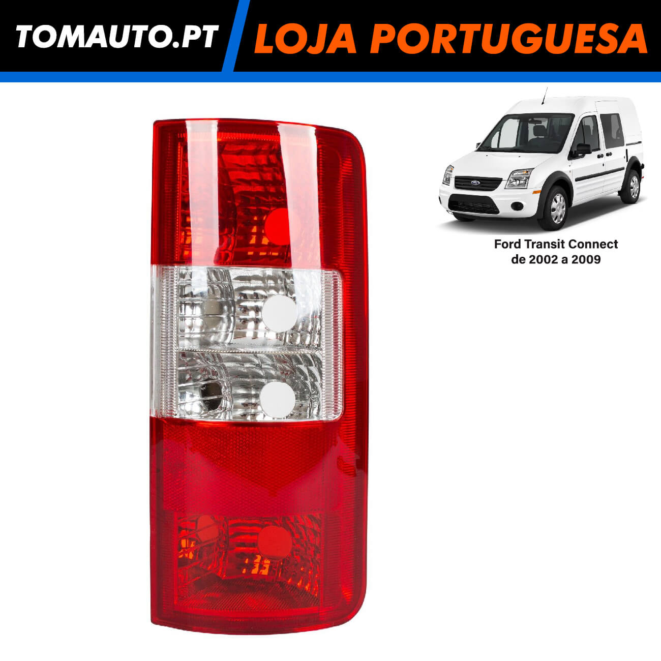 Farolim Traseira Direita Ford Transit Connect (02-09) - 2T1413404AG