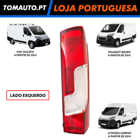 Farolim Traseiro Esquerdo Fiat Ducato, Citroen Jumper e Peugeot Boxer (14-) - 1380672080 / 71778510 / 1612401680