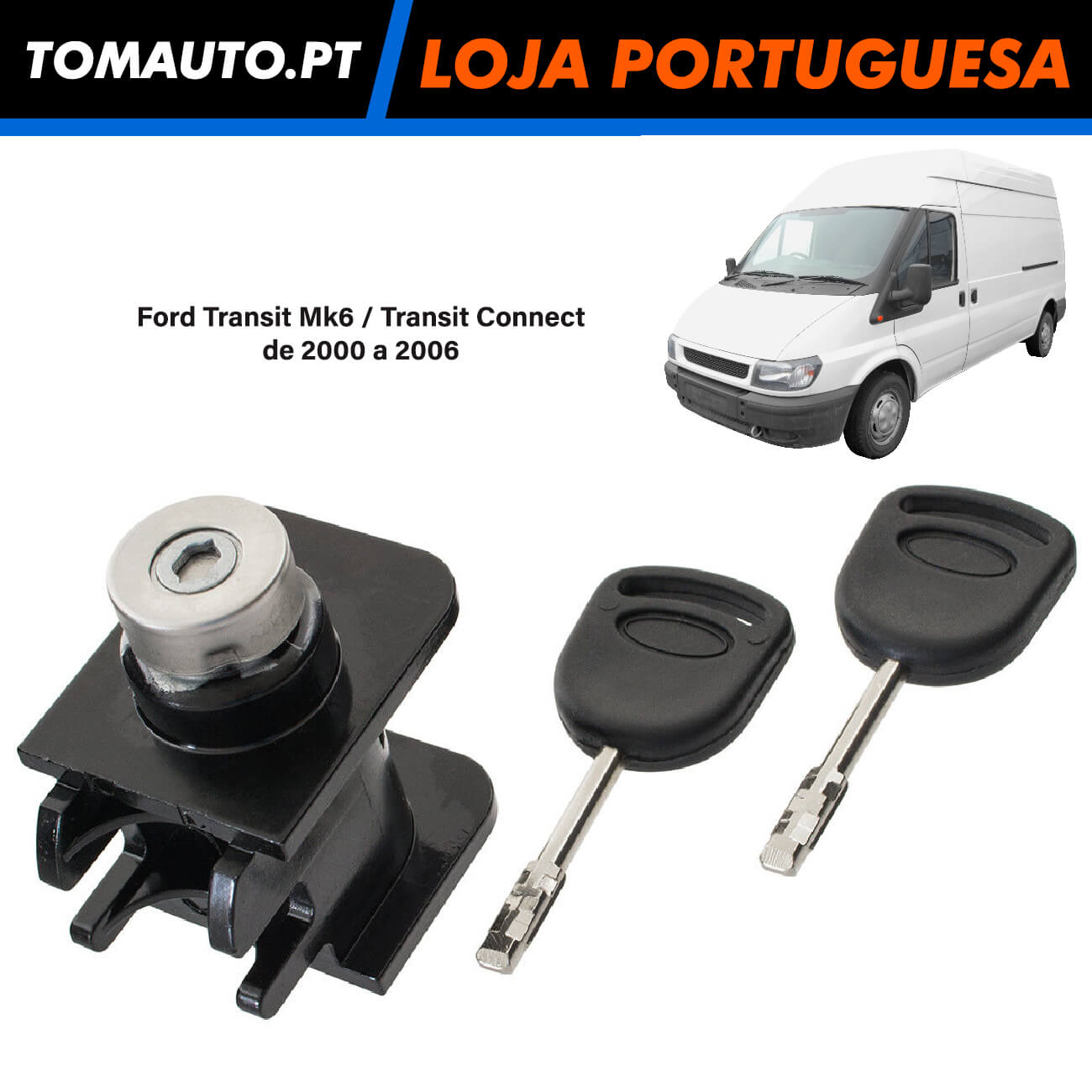 Fechadura de bloqueio do capo para Ford Transit Mk6 OEM 4124287