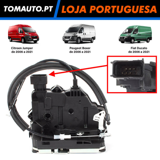 Fechadura Fiat Ducato, Citroen Jumper e Peugeot Boxer (06-21) - 1345728080 - 1393796080