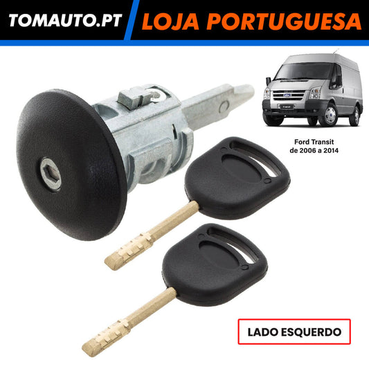 Fechadura da porta de frente esquerda para Ford Transit 2006 a 2014