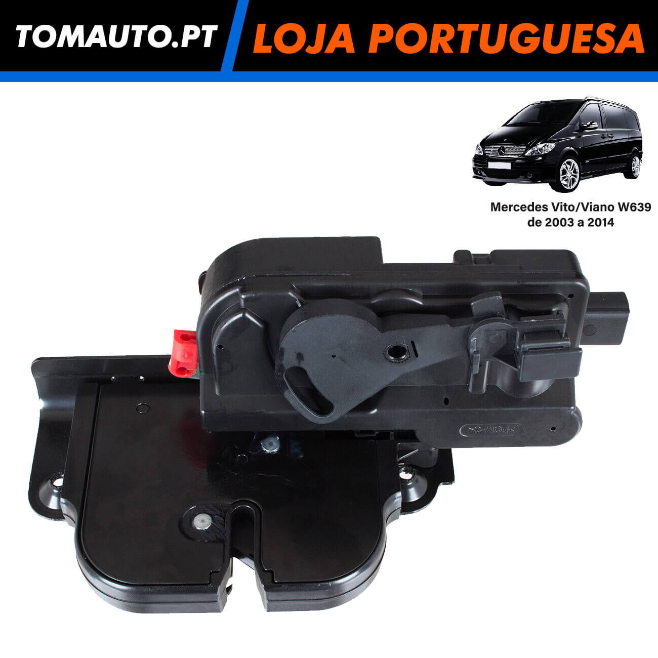 Fechadura da tampa da bagageira Mercedes V W639 A6397401635 A6397400035