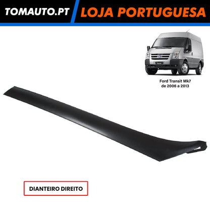 Friso Externo Direito Parabrisa Ford Transit Mk7 de 2006 a 2013