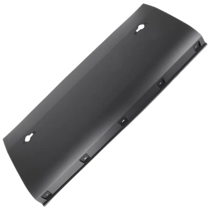 Friso lateral traseiro para IVECO DAILY VI desde 2014, em plástico preto, instalado atrás da roda traseira, referência OEM 5801812252