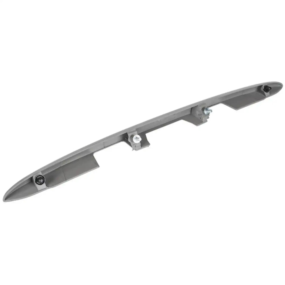 Friso da tampa traseira na zona da matrícula para PEUGEOT 206 e 206+, em plástico preparado para pintura, compatível com as referências OEM 8742.F6 e 8742F6