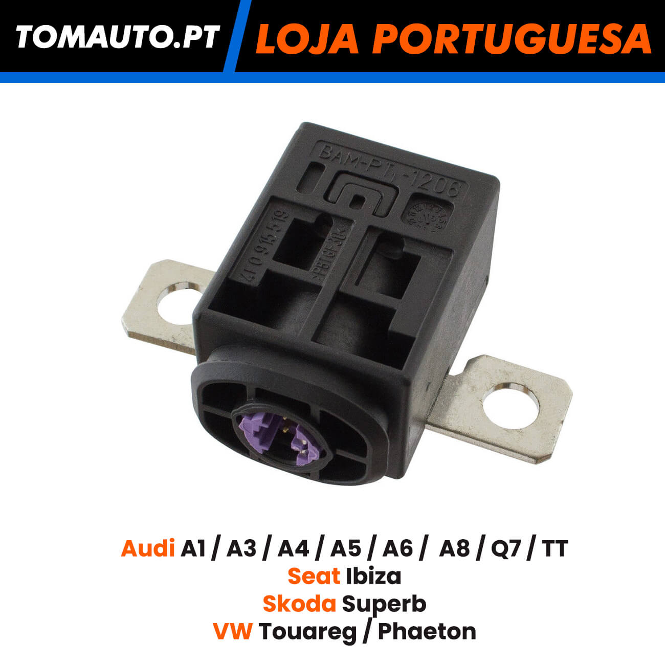 Fusivel Bateria Audi, Seat, Skoda e VW - 4F0915519