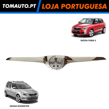 Grelha Frente Skoda Fabia II / Roomster (07-10) - 5J0853633