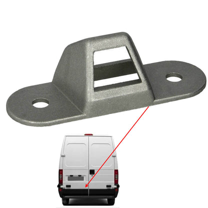 Guia, botão, batente de porta detrás para Citroen Jumper, Peugeot Boxer, Fiat Ducato de 1994 a 2006