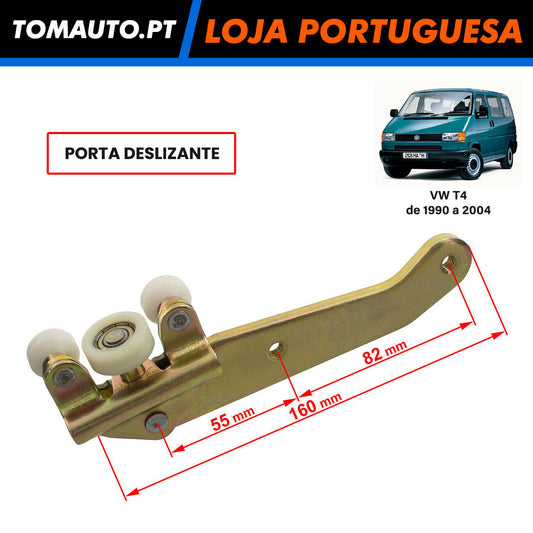 Guia Inferior de porta deslizante direita VW T4 701843406B