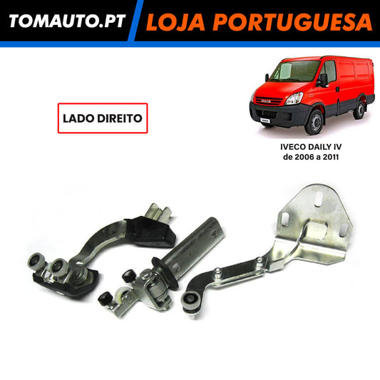 Guia de Porta de Corrediça Direita Iveco Daily IV de 2006 a 2011