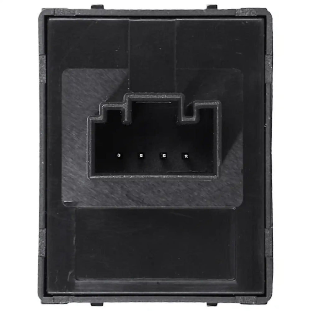 Interruptor duplo dos elevadores elétricos dos vidros para VW CADDY, EOS e SEAT IBIZA 6J, em preto e cromado, referência OEM 5K3959857C XSH