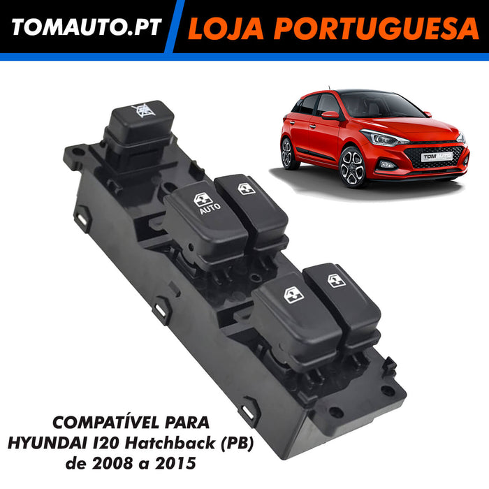 Interruptor elevador dos vidros para Hyundai I20