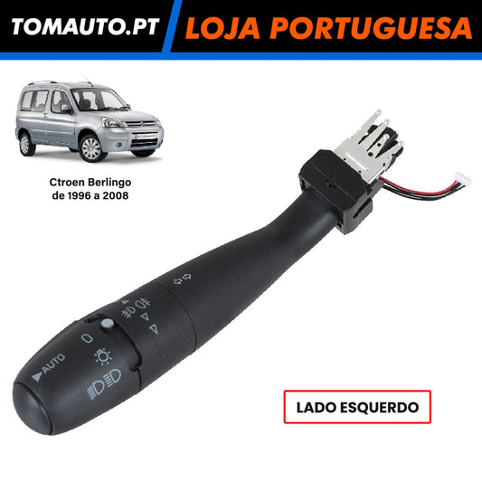 Interruptor Esquerdo Farol e Piscas Citroen Berlingo de 1996 a 2008