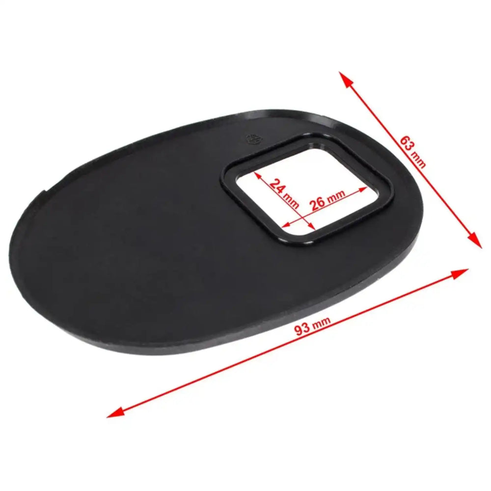 Junta de borracha da base da antena para OPEL MERIVA A, VECTRA C, SIGNUM e ANTARA A, em preto, compatível com as referências OEM 6784717 e 67 84 717