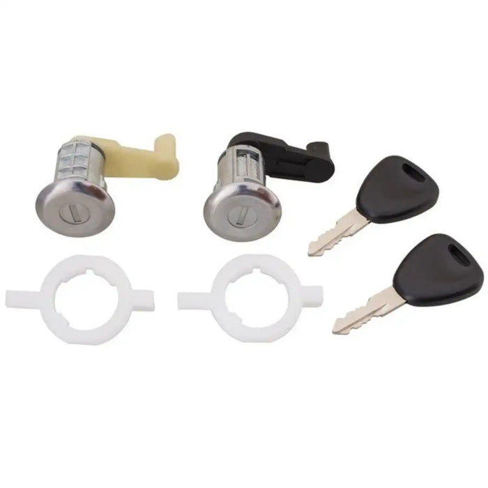 Kit de 2 canhões de fechadura com 2 chaves para RENAULT CLIO II, MÉGANE I e SCÉNIC I, portas dianteiras esquerda e direita, referência OEM 7701468981