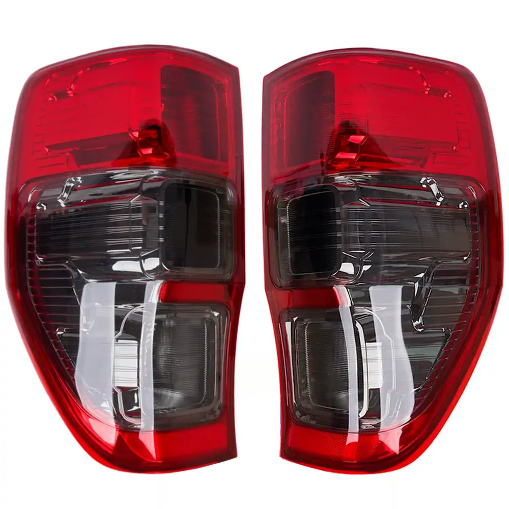Kit de 2 farolins traseiros para FORD RANGER TKE de 2015 a 2019, com conjuntos óticos esquerdo e direito, referências OEM 1899121 e 1899116