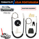 Kit de reparação elevador vidro dianteiro esquerdo Renault Clio II - 3 portas  - imagem 1