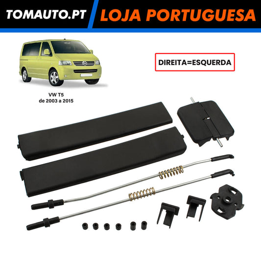 Kit Reparação Porta Correr Vidro VW T5 (03-15) - 7H0847781B