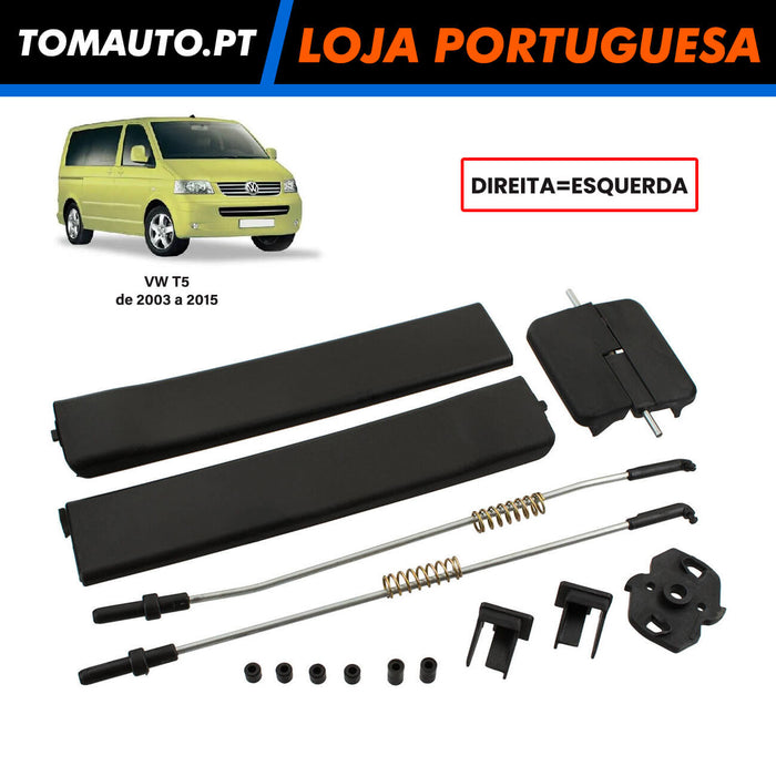 Kit Reparação Porta Correr Vidro VW T5 (03-15) - 7H0847781B