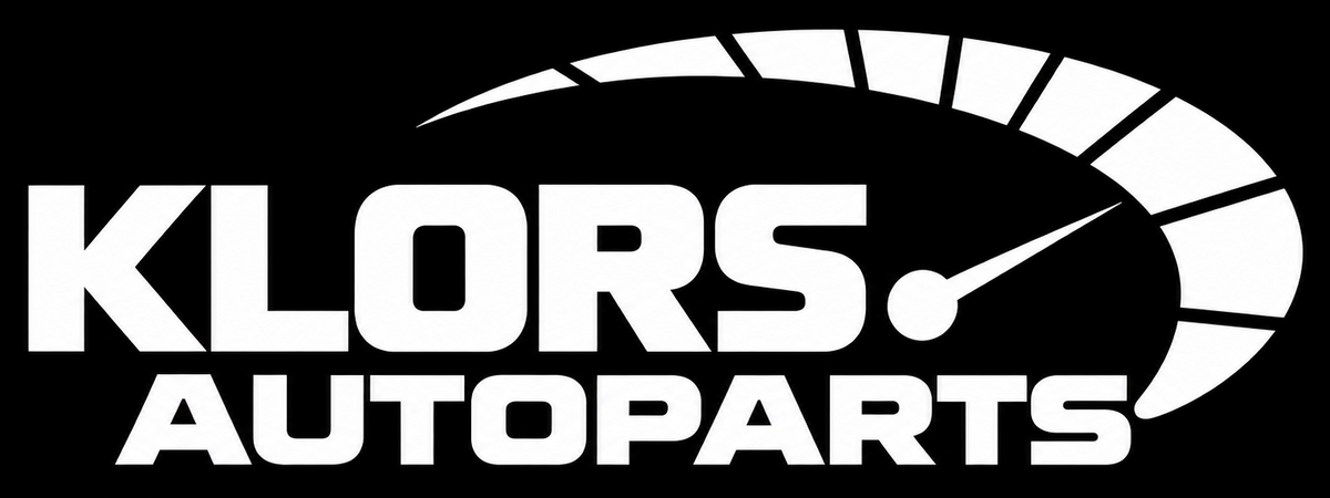 KLORS AUTOPARTS sobre fundo escuro