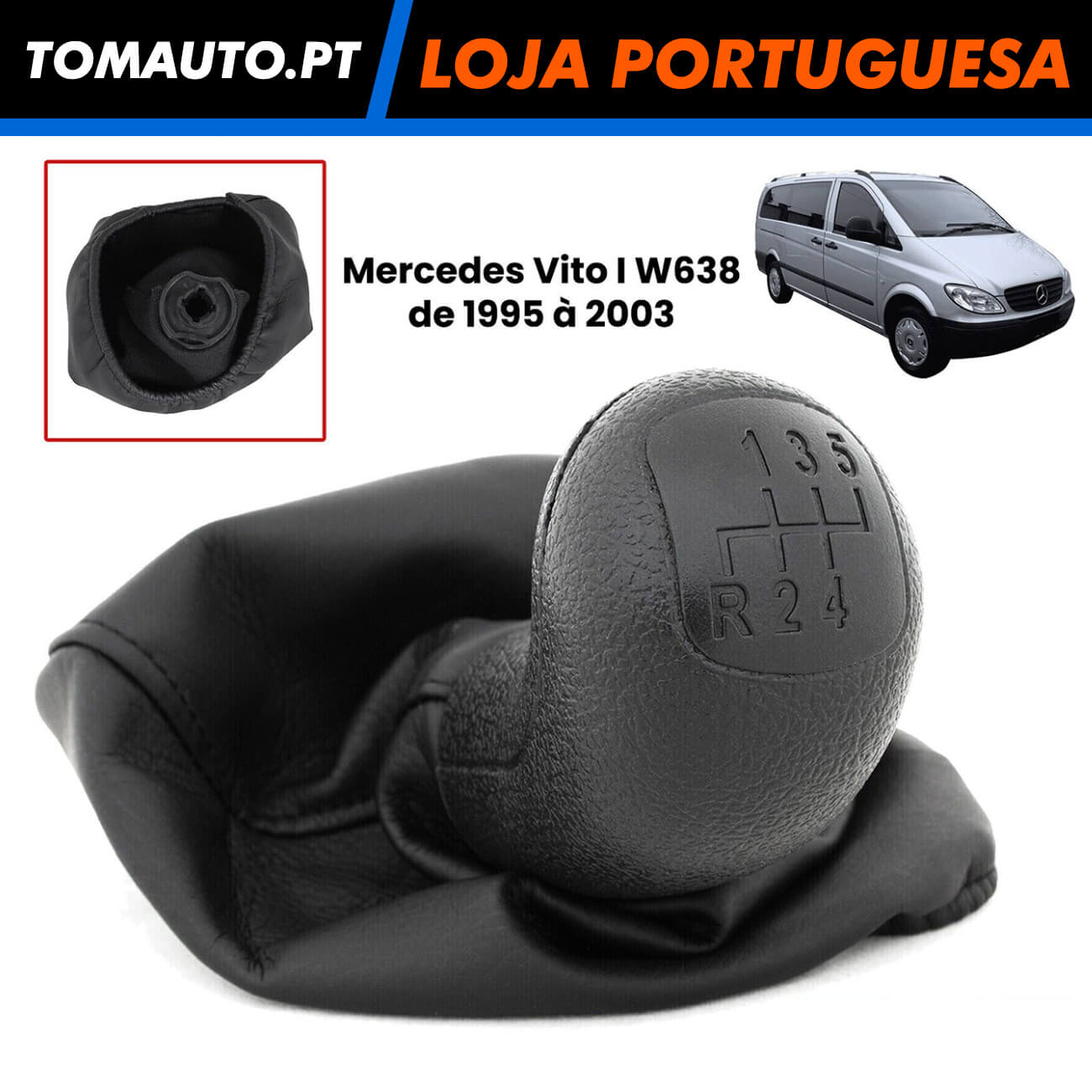 Manete de velocidades para Mercedes Vito W638