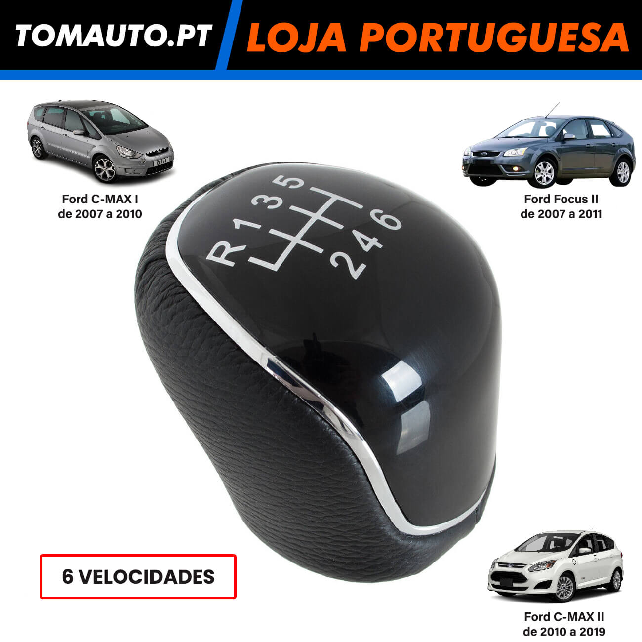 Moca 6 Velocidades Ford C-Max, Focus II FL - 1798600 7G9R-7217-CKD