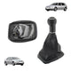 Moca de velocidades preto cromado VW Golf IV Bora - imagem 2