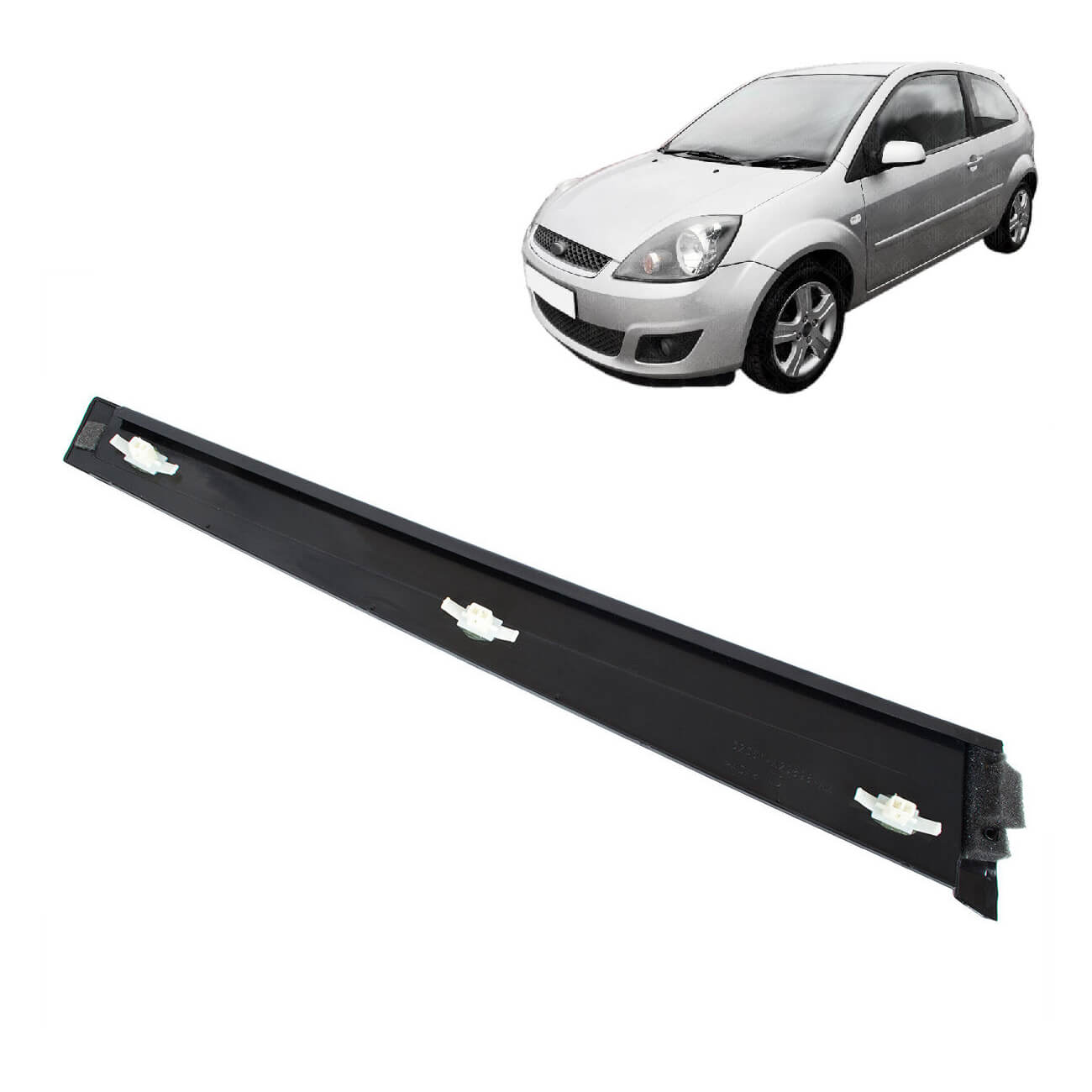 Moldagem Porta Dianteiro Direito Ford Fiesta 5 Portas