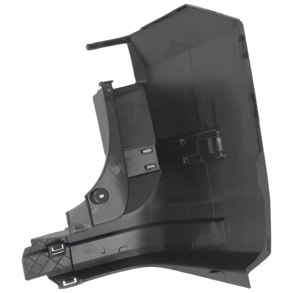 Moldura lateral esquerda do para-choques traseiro para MAN TGE UY, em preto, para veículos sem sensores de estacionamento, referência OEM 65416100040