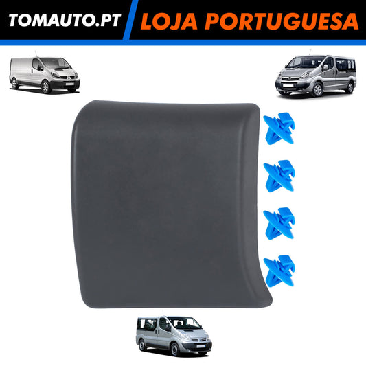 Moldura do pára-lama traseiro direito para Renault Trafic II, Opel Vivaro A e Nissan Primastar