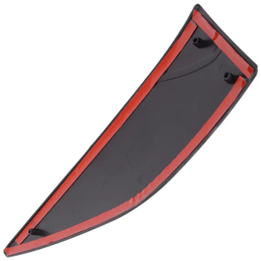 Moldura de proteção da zona superior direita do para-choques dianteiro para IVECO DAILY VI, em plástico preto, referência OEM 5801847137B
