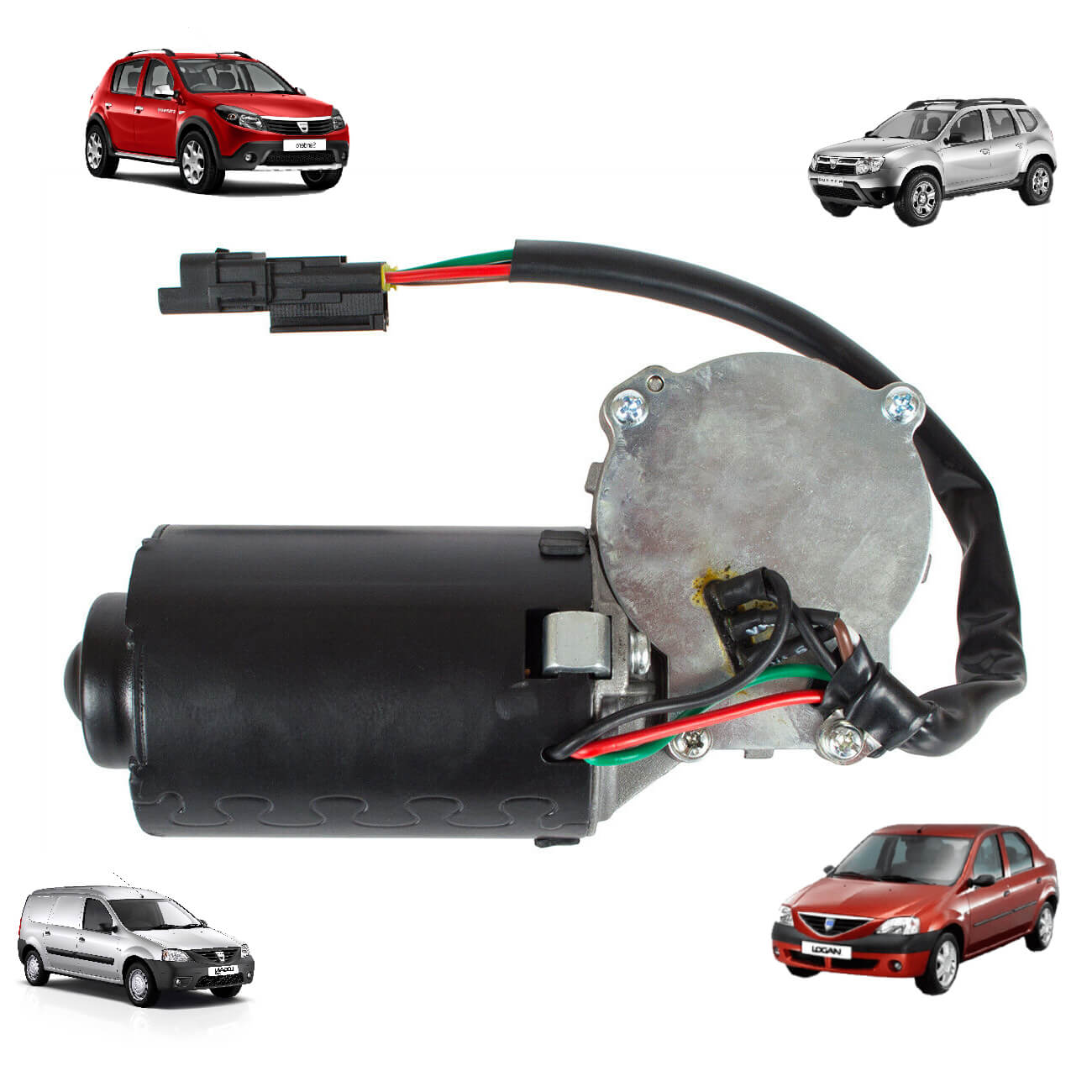 Motor Limpa vidro dianteiro Dacia Logan Sandero