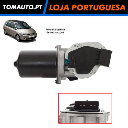 Motor Limpa-vidros Frente Renault Scenic II - 7701056003 / 53565202 / 53565222 / 460158