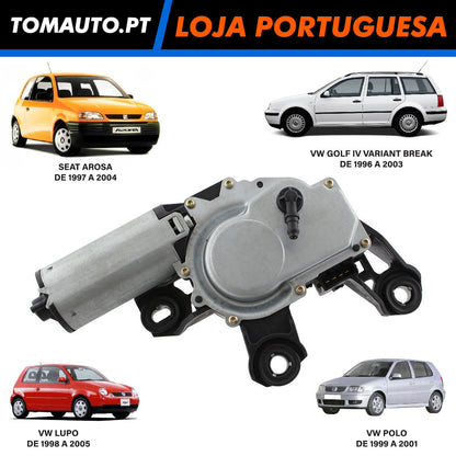 Motor Limpa-vidros Traseira Seat Arosa, VW Golf, Lupo, Polo - 8L0955711