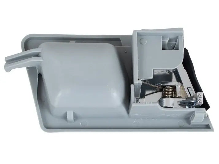 Pega de abertura interior da porta dianteira esquerda para VOLKSWAGEN TRANSPORTER, CARAVELLE e MULTIVAN T4, em cinzento-claro, referências OEM 701837019A e 7D0837019A