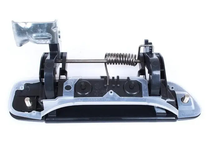 Pega de abertura exterior da porta traseira esquerda para HONDA ACCORD VI CG/CH, com acabamento preto e referência OEM 72680-S1A-E12
