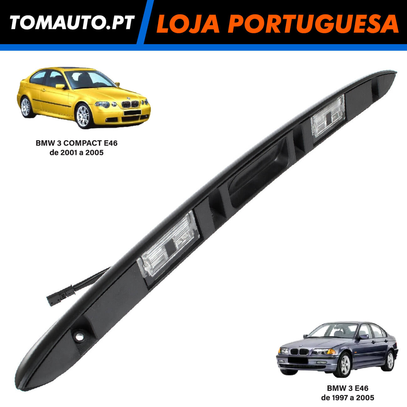 Pega Bagageira BMW 3 E46 51137171699 / 51137170966 / 51137056132