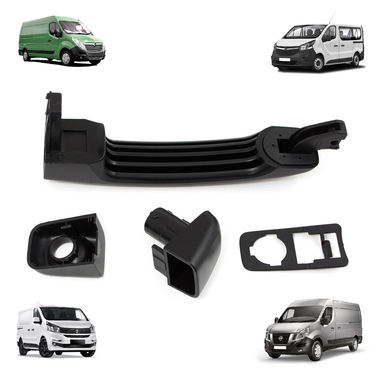 Pega da porta exterior Nissan NV400 Opel Vivaro B Fiat Talento