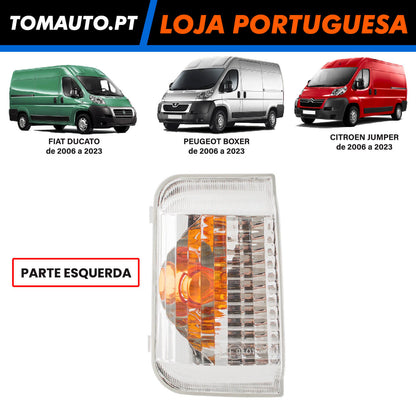 Pisca Retrovisor Esquerda Fiat Ducato, Citroen Jumper, Peugeot Boxer (06-23) - 71748255