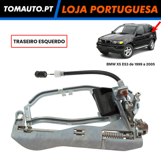 Puxador exterior trás esquerdo BMW X5 E53 51218243635