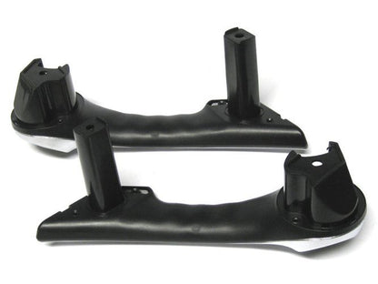 Puxadores interiores das portas cinzento para Renault Megane 2 de 2002 a 2005