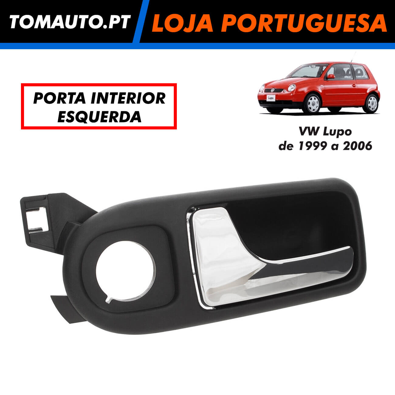 Puxador Pega Interior Porta Esquerda VW Lupo