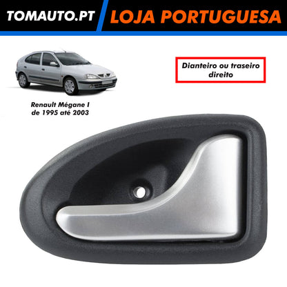 Puxador de porta interior direito para Renault Mégane I (95-03) - Cinza