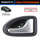 Puxador de porta interior direito para Renault Scénic I (96-03) - Cinza - imagem 1