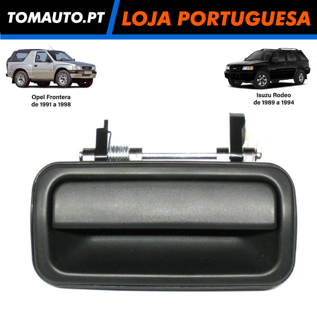 Puxador de Porta Traseira Esquerda Opel Frontera (91-98) Isuzu Rodeo (89-94)